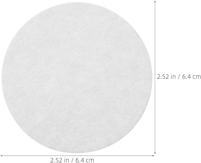 Alipis 300pcs Disposable round Coffee Filter Paper 64mm - Image 2