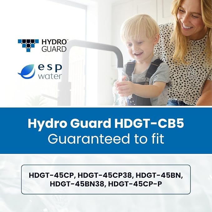 Hydro Guard HDGT-CB5 Twist Carbon Block Replacement Filter, 5 Micron, Activated - Image 3