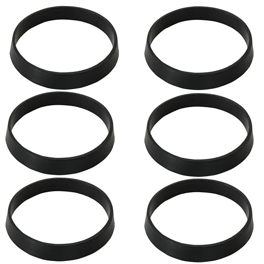 6PCS Sealing Ring for Kitchen Sink Filter, conical Rubber Gasket for Drain Pipe by Unknown