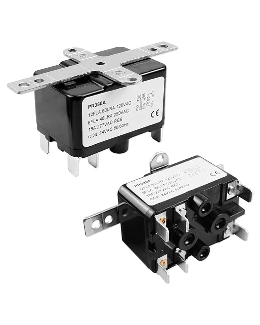 2 Pack 24V Fan Relay AC Switch SPST Fit by SZRKRLA