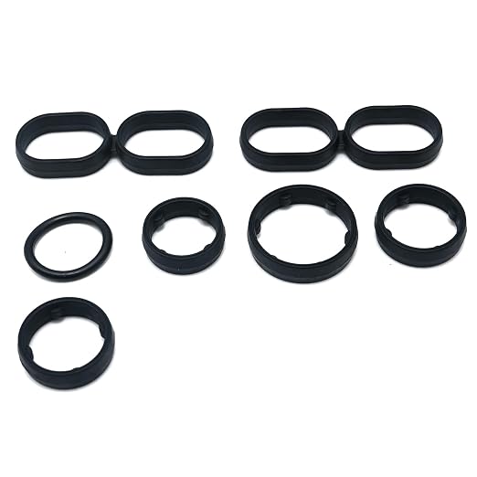 9Pcs Engine Oil Filter Housing O Ring Seal Kit 68191356AA Replacement - Image 6