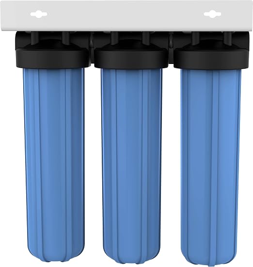 Pentair Pentek BBFS-222 Big Blue Three-Housing Filtration System, Holds 20" x - Image 3