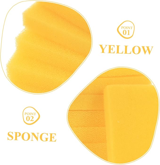 10pcs Crab Sponges for Reptiles Fine Hole Aquarium Sponges for Humidity Control - Image 5