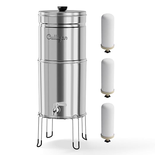 Culligan MaxClear 3 Gallon Gravity Water Filter System, Polished by CulliganWater