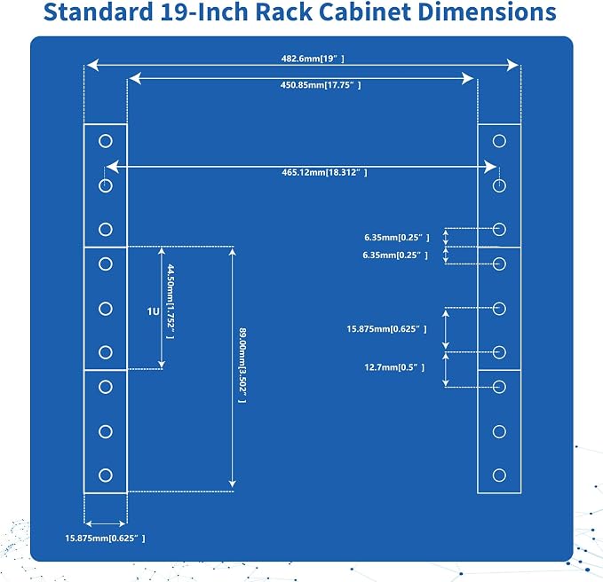 10-Outlet 1U Rack Mount Power Strip - Image 6