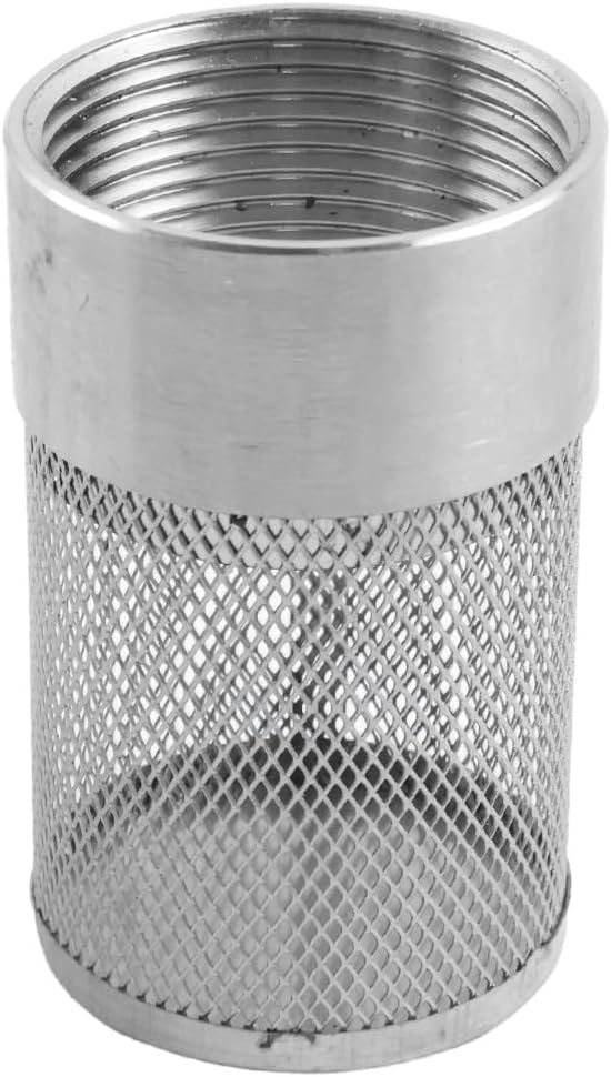 Dia Hose Inlet Suction Strainer Filter, Stainless Steel Water Pump Filter by Etersec
