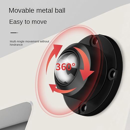 4 Pack Self Adhesive Caster Wheels, Swivel Wheels - Image 3