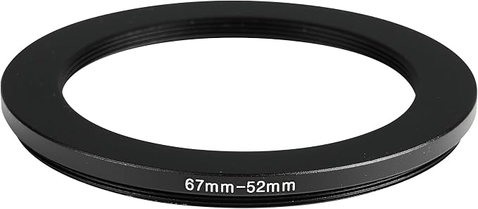 67-52mm Metal Step-Up/Down Ring Adapter Compatible - Image 2