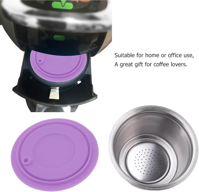 Reusable Coffee Capsule, Stainless Steel Coffee Filter Cup Set, Coffee Capsule - Image 2