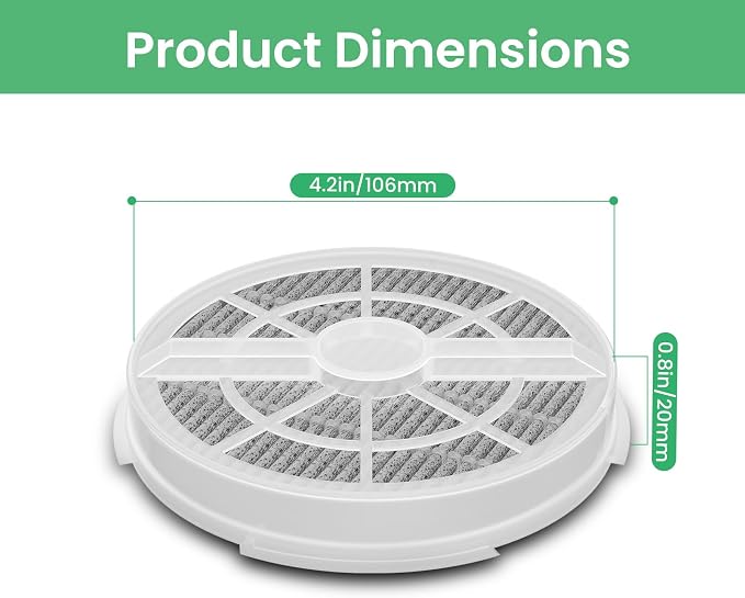 6 Pack HEPA Filter Replacement for Frida Baby Air Purifier 3 in 1, Compatible - Image 2