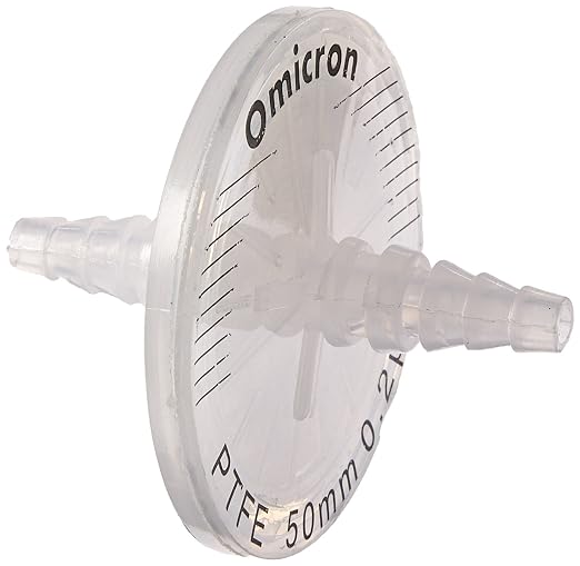 Omicron 200050R PTFE Venting Filter Disc, 60 psi Maximum Operation Pressure by AleadingbrandinSyringeFiltersGlassFiberMembranesBlottingMembraneNitrocellulosemore