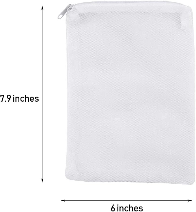 20 Pieces Aquarium Filter Bags Fish Tank Media Mesh Filter Bags Net Bag - Image 2