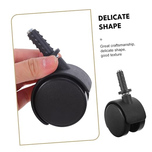Mikinona 4pcs Mini Caster Wheels - Image 3