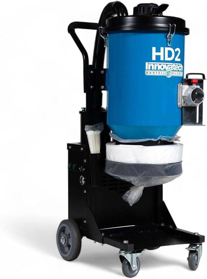 HOC BARTELL HD2 Two-Motor HEPA DUST Collector + Reverse-AIR Jet-Pulse Filter by HouseOfContractors