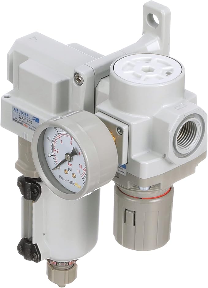 PneumaticPlus SAU420-N06G-MEP Compressed Air Filter Regulator Combo 3/4" NPT - Image 7