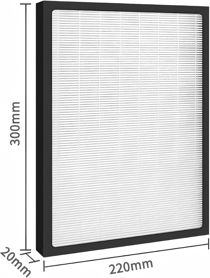 HEPA Carbon Combined Filter 300 * 220 * 20mm，Compatible - Image 2