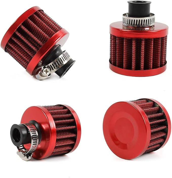 MUGE RACING 2Pcs Air Filter Cold Air Intake Filter Breather 12mm Valve Cover - Image 5