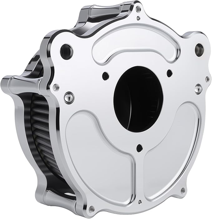 Motorcycle Air Cleaner Skull Style Air Filter - Image 9