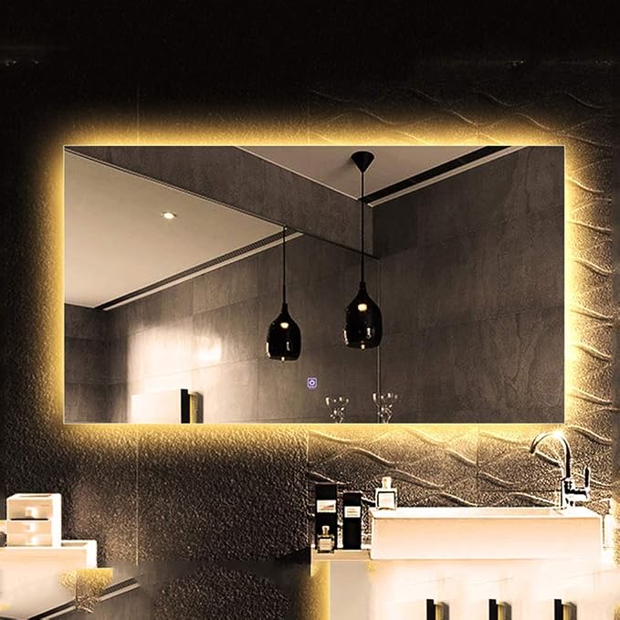 Wall Mirror Modern LED Bathroom Mirror - Image 3