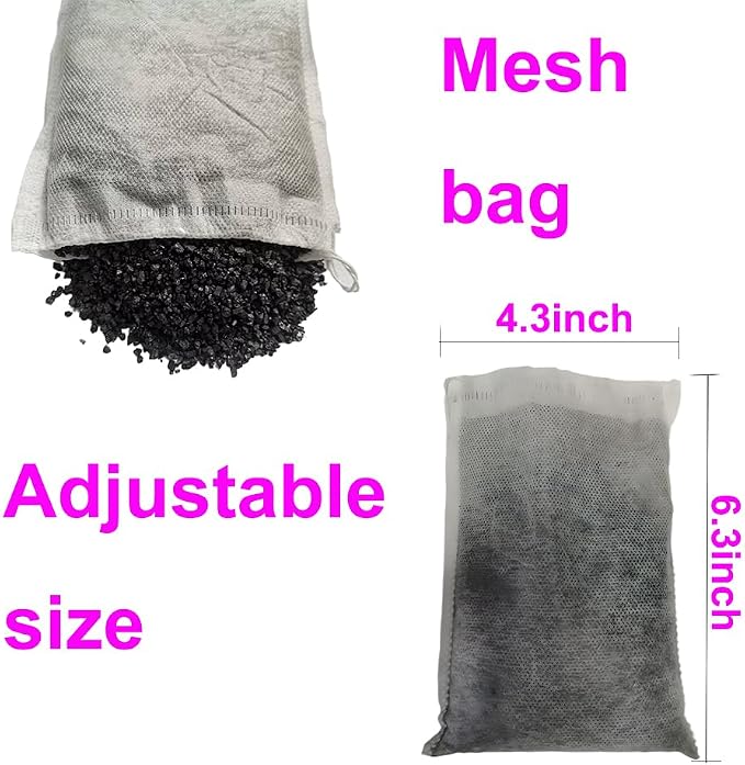 Aqarium Filter Activated Charcoal Aquarium Filter Media Activated Carbon Pellets - Image 2