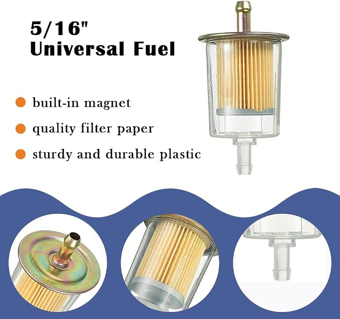 4PCS 5/16" Universal Fuel Filters - Image 3