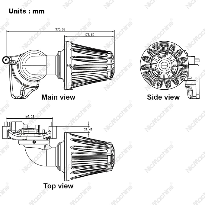 Big Sucker cone Air filter intake - Image 5