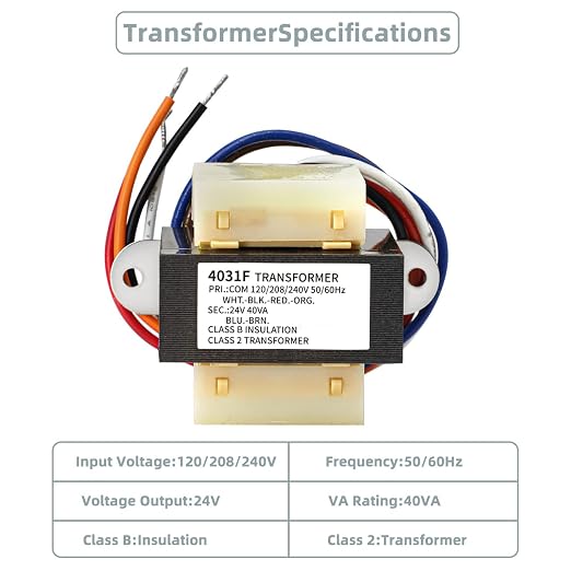 Criditpid 90-T40F3 Class 2 Transformers Thermostat Energy Limiting - Image 2