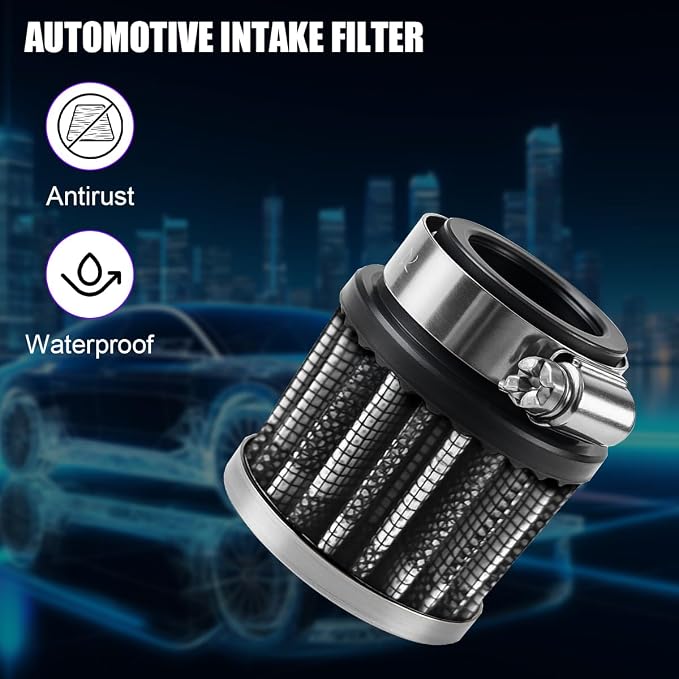 Zpana Car Air Intake Filter, Hight Flow Performance Auto Crankcase Breather - Image 4