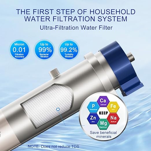 0.01 Micron Whole House Water Filter System, Ultrafiltration Water Filtration - Image 6