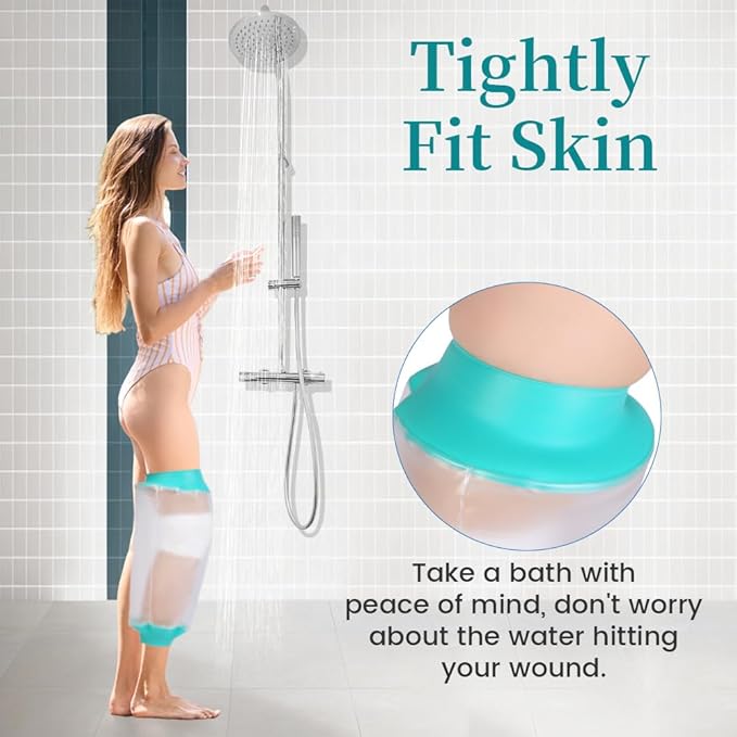 Cast Covers for Shower Leg, Waterproof Cast Cover for Showering