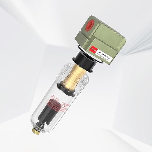 NPT 1/4 Auto Drain Air Pump Filter Pneumatic Water Trap - Image 3