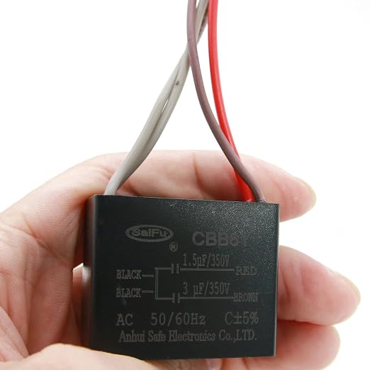 CBB61 Capacitor 1.5uf+3uf 350V AC Ceiling Fan 4 Wire 50/60Hz - Image 4