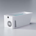 Deeptime Smart Cold Plunge Tub,Ice Bath with Built-In Chiller(Down to 38F),Smartphone Control,Whisper-Quiet,Spacious Design for Full-Body Recovery & Cold Therapy,White