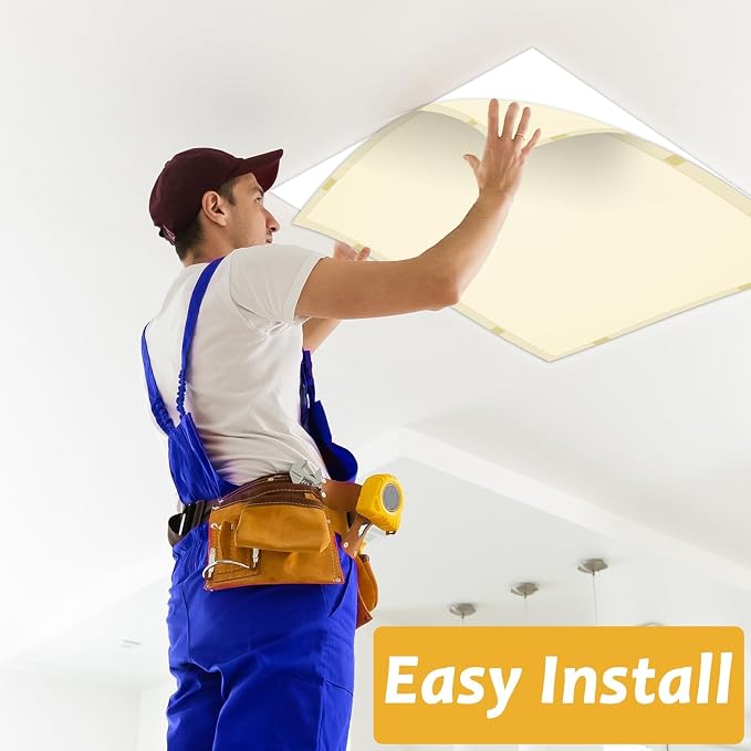 Wiooffen 2 Pcs Fluorescent Light Covers - Image 5