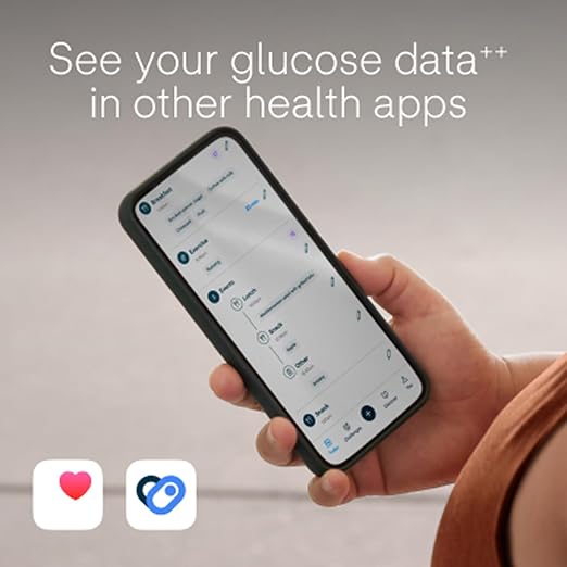 Lingo Continuous Glucose Monitor & App. Made by Abbott. Know the impact of what - Image 6
