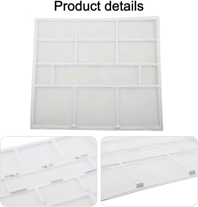 Wall Mounted Air Conditioner Dustproof Filter Cover, Plastic Indoor Unit Air - Image 5