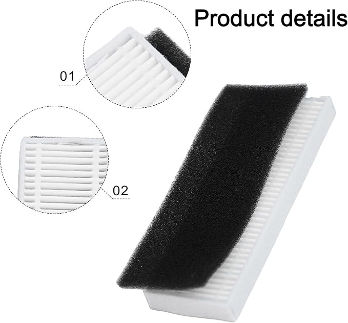 for Laresar Evol 3 Robot Vacuum Cleaner Washable Filter Reusable Dustproof Air - Image 9