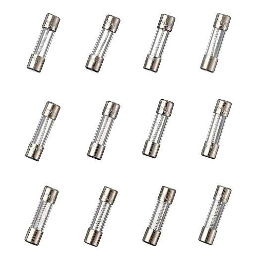BOJACK 12 Values 120 pcs Slow Blow Glass Fuses Assortment Kit 5x20mm 250V T0.5A - Image 4