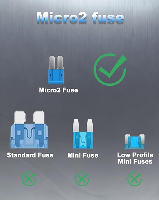 Riseuvo 126pcs Micro 2 Fuse Kit - Image 3