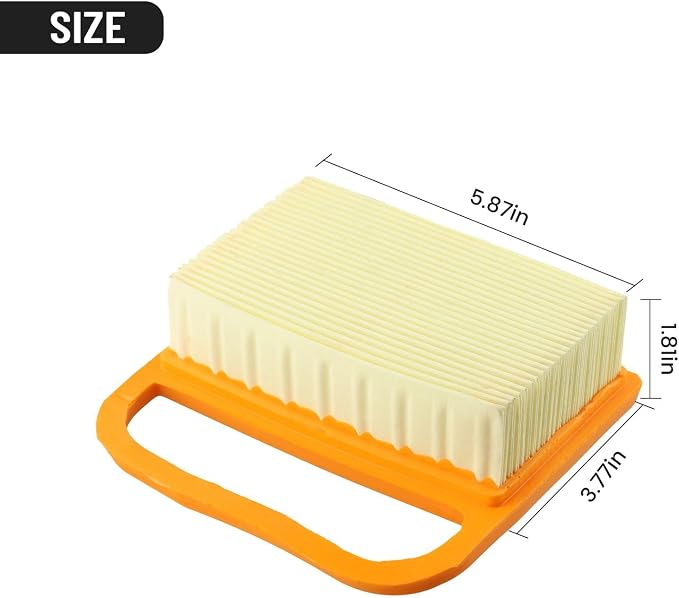 5-Pack Air Filter Sets for TS410, TS480i & TS500i Concrete Cut-Off Saws - Image 3