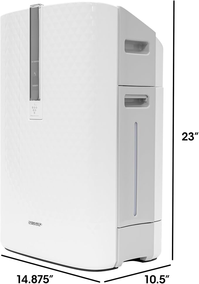 SHARP Air Purifier with Humidifier Combo – Covers up to 1, 230 sqft in one hour - Image 11