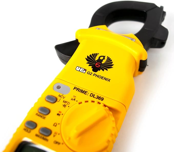 UEi DL369 Digital Clamp Meter HVAC Auto-Ranging 4000 Counts Volt Meter AC Amp - Image 5
