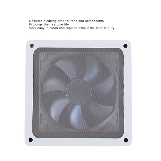 140 x 140mm DIY PC Case Dust Mesh Filter, PVC Soft Dust Filter Cover - Image 3