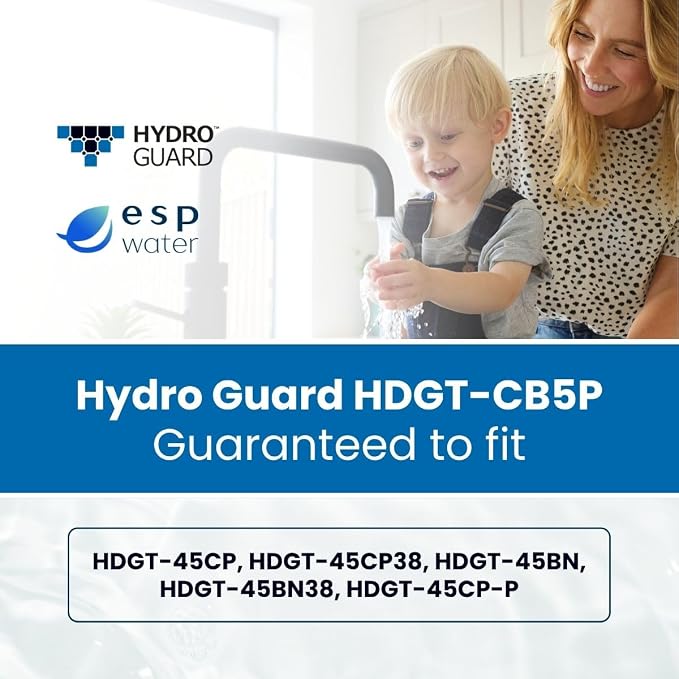 Hydro Guard HDGT-CB5P Twist GAC Carbon Post Filter, Granular Activated Carbon - Image 3