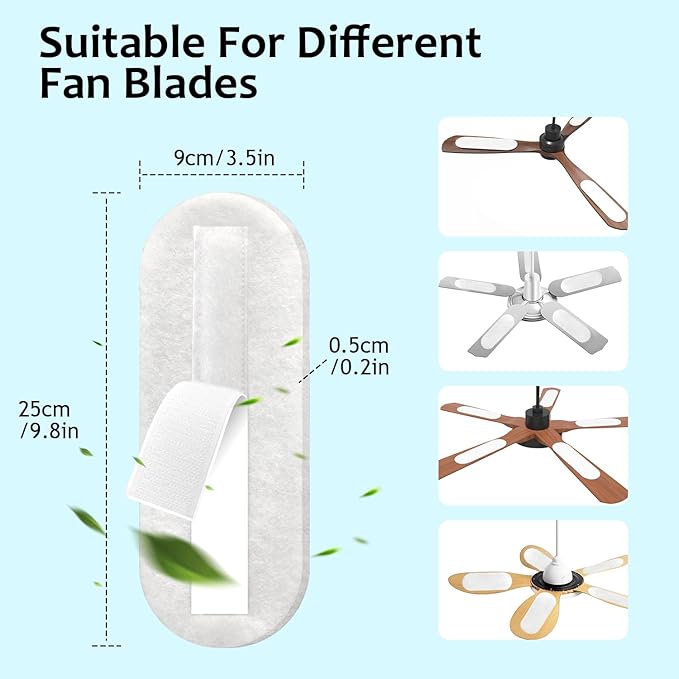 2026 Upgrade 20pcs Ceiling Fan Filters - Image 6