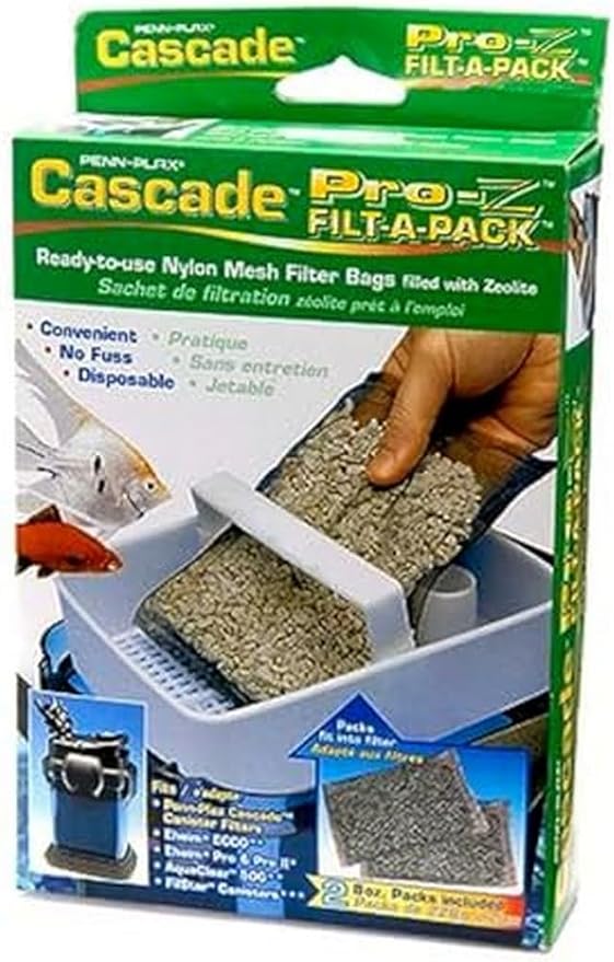 Penn-Plax Cascade Pro-Z Filt-A-Pack, 2 Pack by Penn-Plax