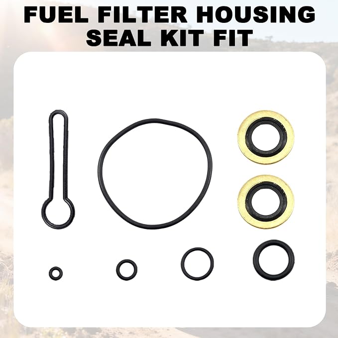 Fuel Filter Housing Seal Kit Fit - Image 6