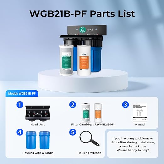 iSpring PFAS Whole House Water Filter System, SGS-Tested to Remove up to 99% - Image 6