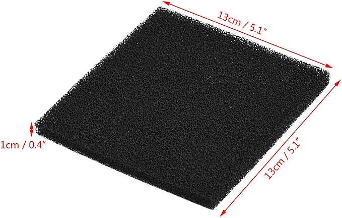10pcs Activated Carbon Filter 13cm x 13cm Efficient Fume Extractor - Image 3