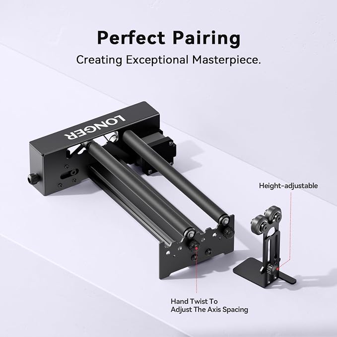 Longer Laser Engraver Rotary Roller - Image 5